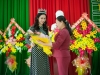 Hoa hậu đông Nam Á Triều Thu xúc động bên các Mẹ Việt Nam anh hùng